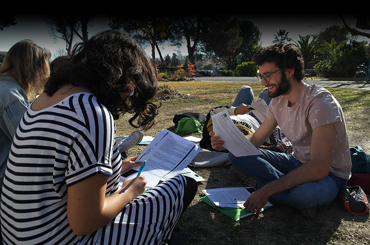 Etudiants de l'Institut Agro Montpellier