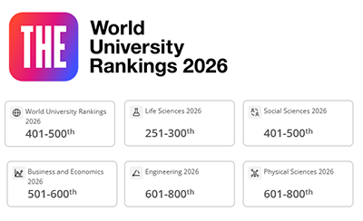 Classement THE by subject 2026