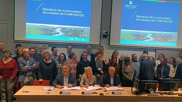 Signature de l'UMR DECOD