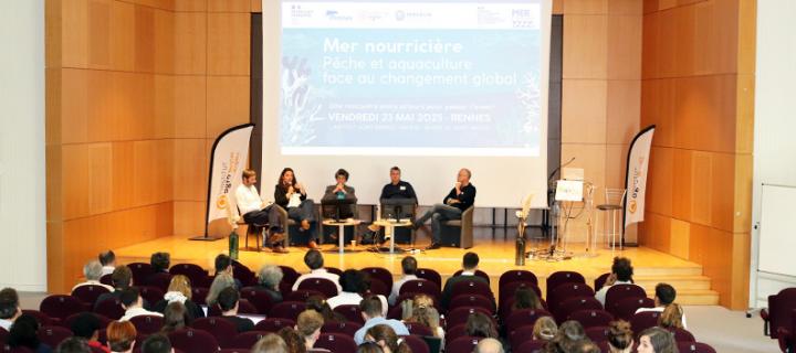 Table ronde sur la gouvernance et les relations entre acteurs lors des rencontres "Mer nourricière"