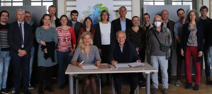 Signature de l'accord cadre avec l'Ifremer