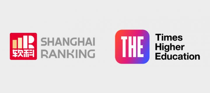 Logos Shangai Ranking et Times Higher Education